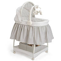 Колыбель кроватка Делюкс Delta Children Bassinet Silver Lining 27201-056