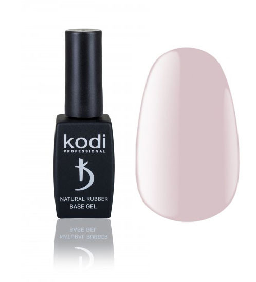 Камуфлюється каучукова база під гель-лак Kodi Natural Rubber Base, 12 мл (Pink Ice)