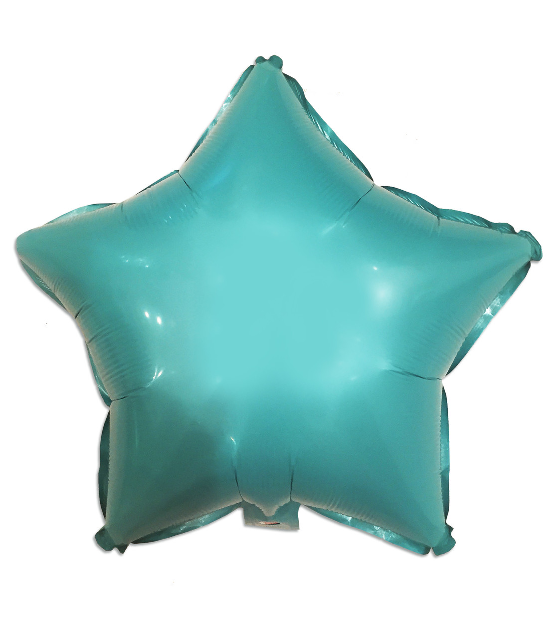 Шарик фольгированный Звезда бирюзовая диаметр 18" (45 см), Китай ...