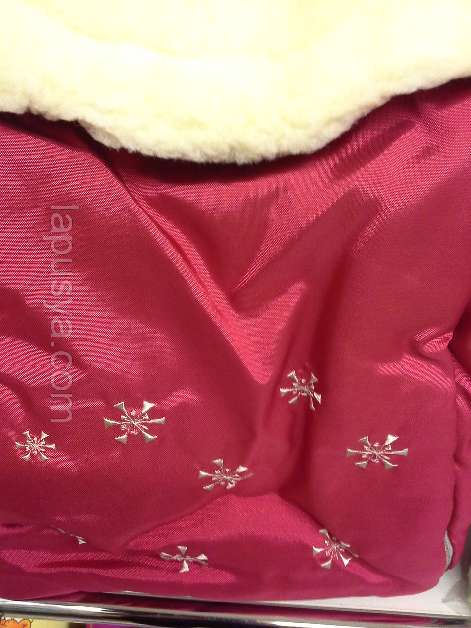 Дитячий зимовий конверт на овчині