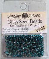 Бисер Mill Hill 02074, 11/0 Brilliant Teal Glass Beads