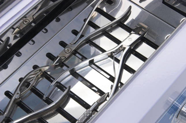 Сухожаровий шафа для стерилізації манікюрних інструментів Мікростоп М-1, фото 2