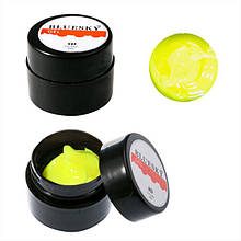 Гель-паста Bluesky 5D для дизайну нігтів, 8 мл № 3 яскраво-жовтий