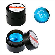 Гель-паста Bluesky 5D для дизайну нігтів, 8 мл № 7 блакитний