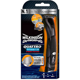 Wilkinson Sword (Schick) Quattro Titanium Precision 1 картридж W0088