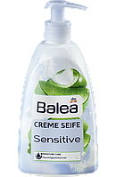 Мыло жидкое с дозатором Balea Creme Seife Sensitive 500мл.