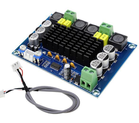 Плата звукового підсилювача XH-M543 DC12-26V потужність 2*120 Вт TPA3116D2