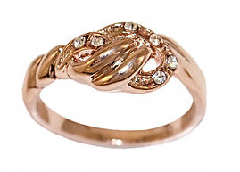 Кільце жіноче, Булат. Камені: Діаманти. Колір: позолота з кр. від. Є 17р. 18р. 19р.20р. В упаковці 12 кілець.