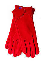 Жіночі стрейчеві рукавички Червоні 120S2