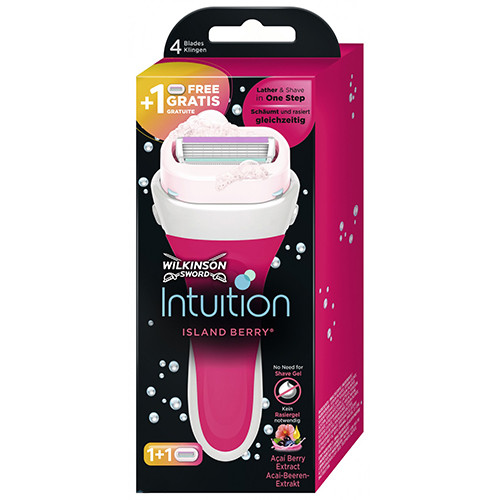 Жіночий станок для гоління Wilkinson Intuition Island Berry W0083
