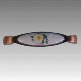 Ручка меблева кираміка квадрат