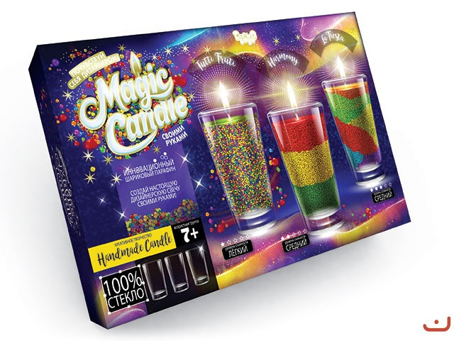 Набір Парафінові свічки Magic Candle MgC-01 Данко-тойс