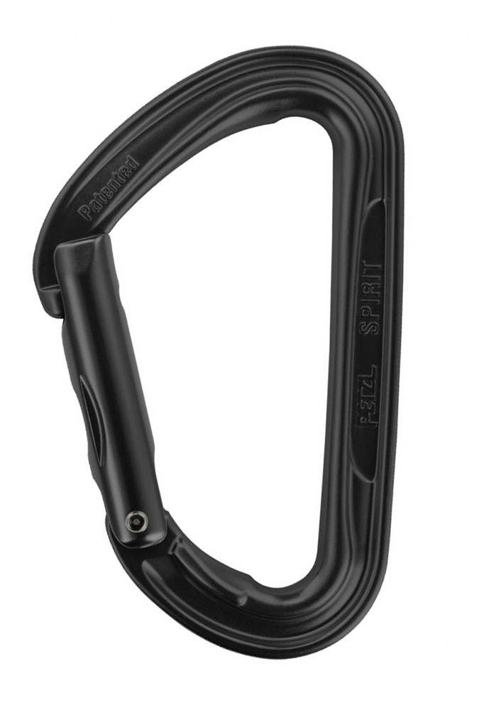 Карабін PETZL SPIRIT ПРЯМИЙ ЧОРНИЙ (Артикул: M 53 SN)