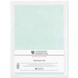 Колагенова маска "АНА кислоти + Зелений чай" JANSSEN Collagen AHA Green Tea 5 шт.