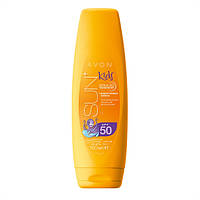 93289 Avon. Мультивітамінний сонцезахисний крем для дитячої шкіри SPF 50 SUN+.Ейвон (Єйвон, Евон, Авон) 93289.