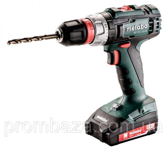Акумуляторний шурупокрут Metabo BS 18 L Quick