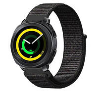 Нейлоновый ремешок Primo для часов Samsung Gear Sport SM-R600 - Black