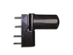 Регульована дверна петля 160 кг (наплав 18 мм) коричнева