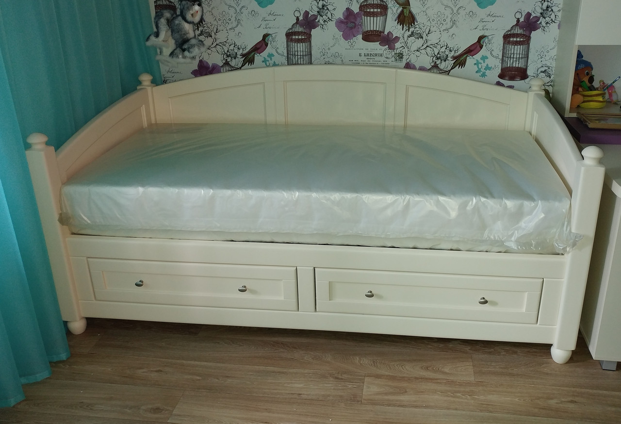 Дерев'яне ліжко Прованс-4, фото 1