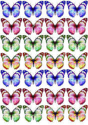 Вафельна картинка "Метелики" - 4