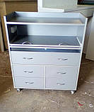 Сіра УФ тумба для педикюру V100, фото 3