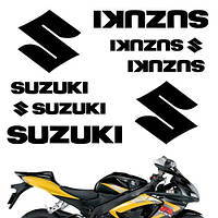 Виниловые наклейки на мот " Suzuki S " 27х23 см