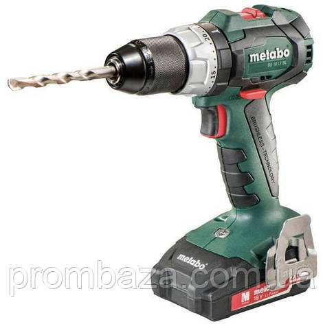 Акумуляторний шурупокрут Metabo BS 18 LT BL, фото 2