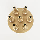 Насадка для фонтана Феєрверк 7 струменів 1 дюйм, фото 5