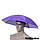 Парасолька капелюха Фіолетова Ø66 см, фото 2