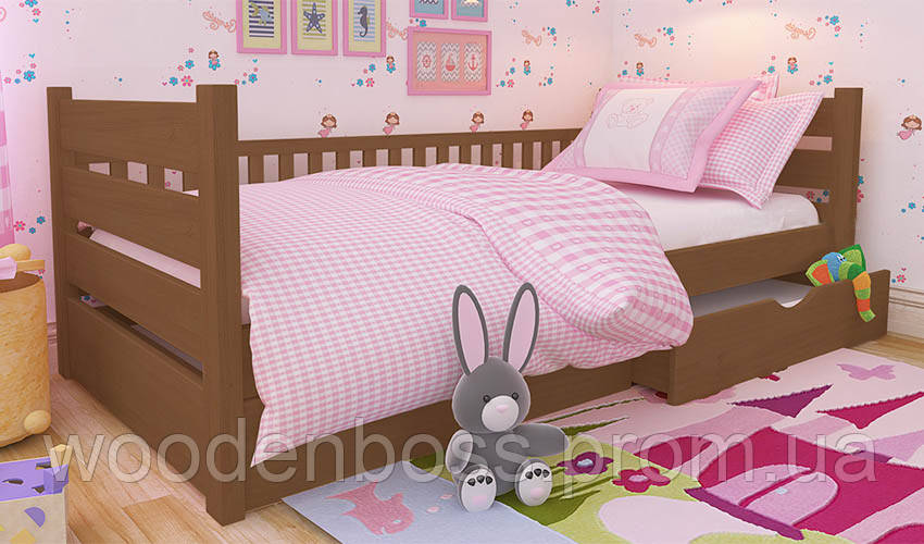 Ліжко дитяче підліткове від "Wooden Boss" Каріна (спальне місце 80х160)