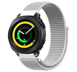 Нейлоновий ремінець Primo для годинника Samsung Sport Gear SM-R600 - White