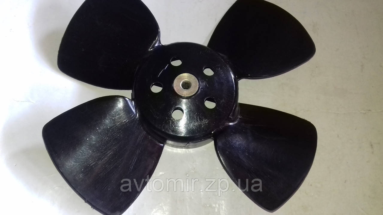 Крильчатка електровентилятора охолодження Заз 1102 -1105 Тавія Славута, фото 1