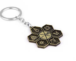 Брелок EXO бронза.