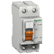 Диференційний вимикач ПЗВ Schneider Electric ВД63 2п 40A 30mA 11452