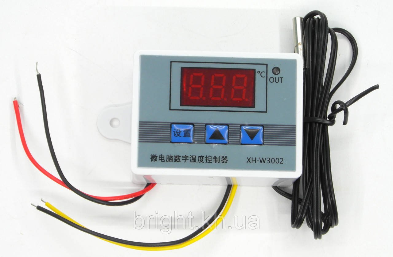 Термегулятор цифрових XH-W3002 (нагрів / охолодження) 220V/1500W