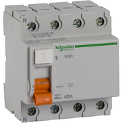 Диференційний вимикач ПЗВ Schneider Electric ВД63 4п 40A 300mA 11465