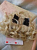 Шиньон накладка на гребінцях подовжена блонд 902А-613, фото 6