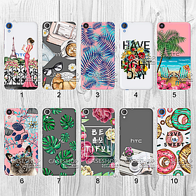 Силіконовий чохол із малюнком для HTC Desire 820G (new collection)