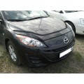 Дефлектор капоту, мухобойка Mazda 3 з 2009 р. в VIP