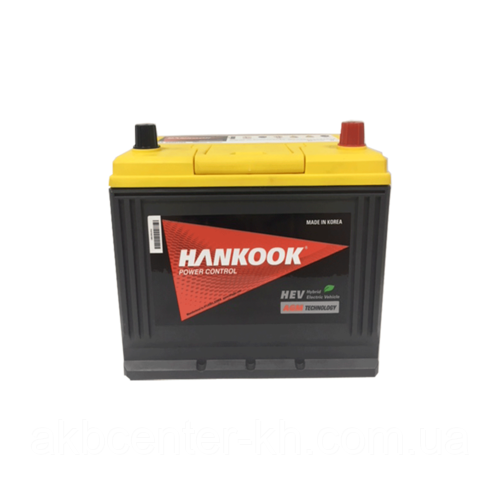 Автомобільний акумулятор HANKOOK Start Stop 6СТ- 75А2 750А R AGM