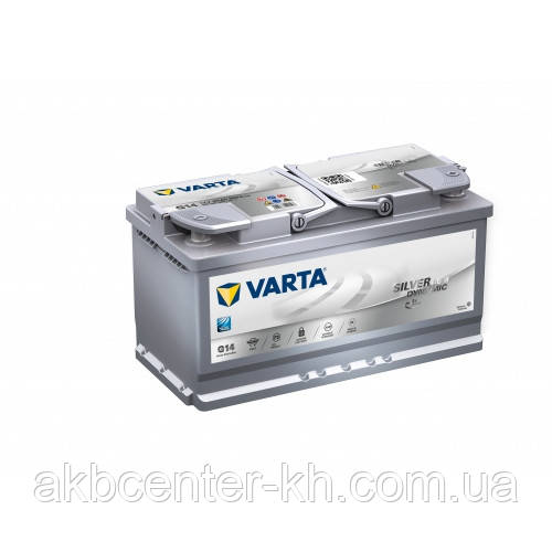 Автомобільні акумулятори VARTA 6CT-95Аз 850А R Silver Dynamic AGM