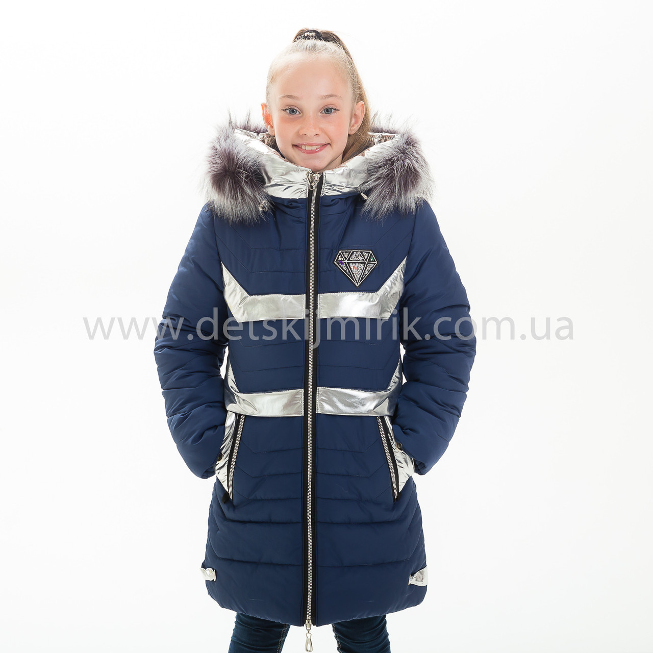 Зимова куртка для дівчинки "Вікторія", Зима 2019 року