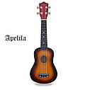 Укулеле сопрано Aplilila San (Чехол + корпуслект струн + Медіатор + 2 наконечники на пальці), фото 5