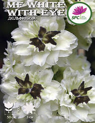 Дельфініум MF White whiz Eye