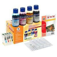 Комплект перезаправних картриджів WWM Epson SX525WD\/OfficeBX305F\/BX625FWD (RC.T129)