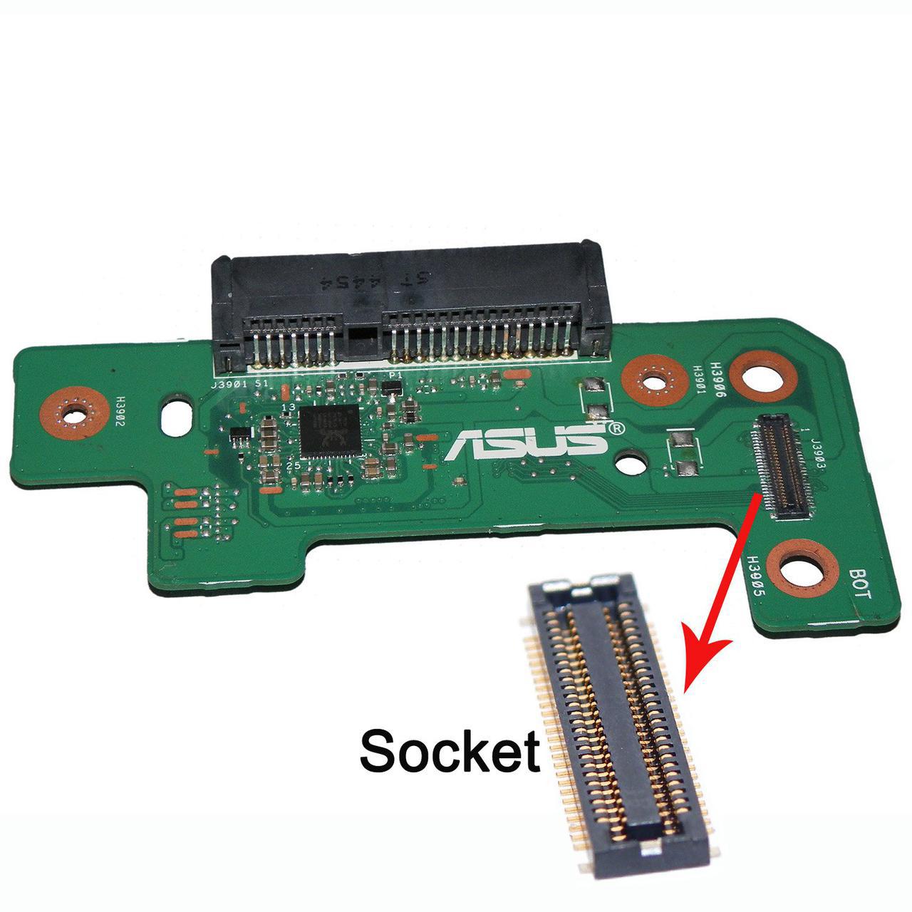 2шт - Роз'єм межплатный ASUS K555L, K555LJ - HDD Sound Board