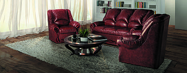 Гарнітур Рюшо (диван + 2 крісла) Udin