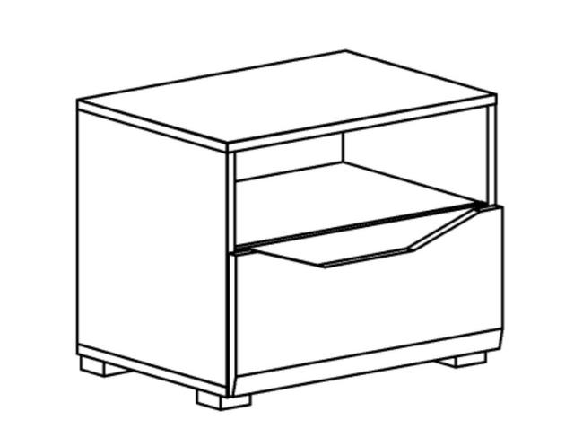 Тумба прикроватная Paris C (схема)