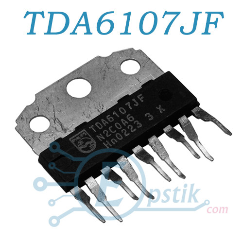 TDA6107JF, триканальний відеопідсилювач, DBS9MPF