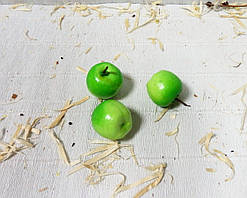 Декоративні Яблука салатові, 3,5 см